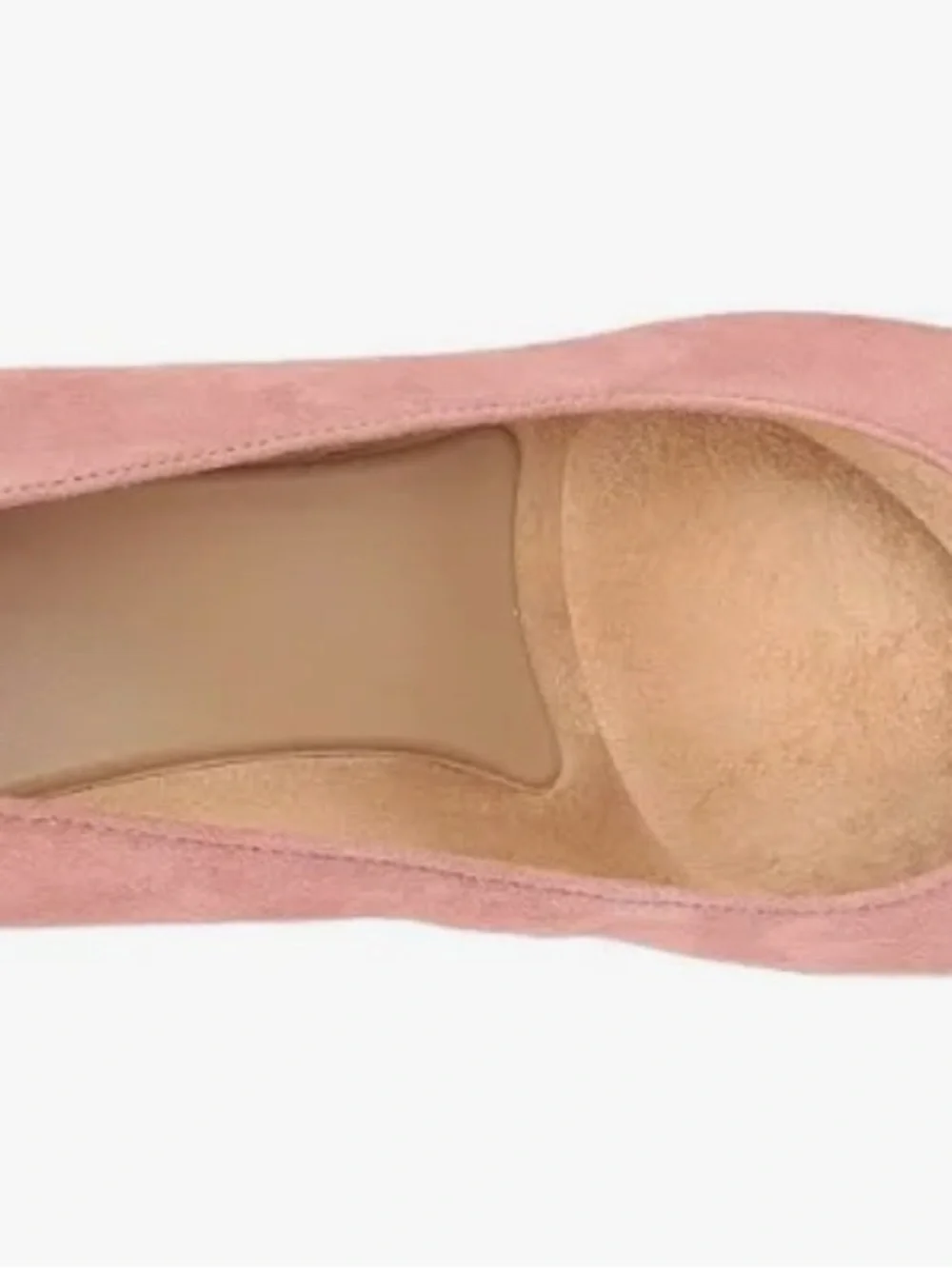 Naturalizer Pink Suede Mid Heel Pumps